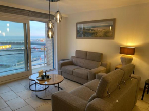 Apartment with shipping channel view